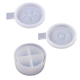 Constellation Storage Box Epoxy Resin Mold Sun Star Lids Molds