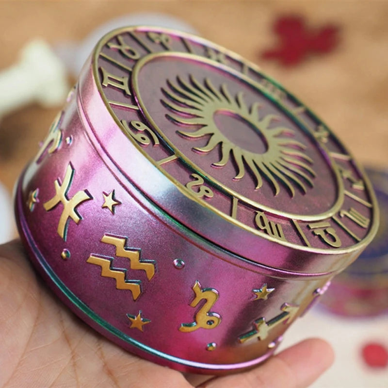 Constellation Storage Box Epoxy Resin Mold Sun Star Lids Molds