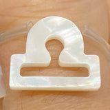 Zodiac Shell Bead Charm for DIY Jewelry Making