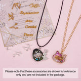 12 Constellations Alloy Cabochons for Resin Jewelry Making