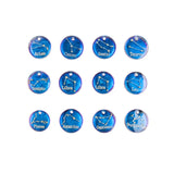 12 Constellations Crystal Epoxy Resin Mold Pendant Casting Silicone Mould