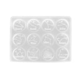 Constellations Discs Pendant Resin Silicone Mold Jewelry Making Tools