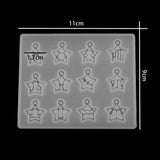 12 Constellations Discs Pendant Silicone Molds for DIY