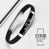 12 Constellations Lovers' Bracelet Male and Female Students Japanese Version