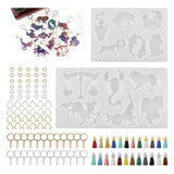 12 Zodiac Constellations Silicone Molds for Resin Casting