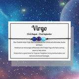 Constellations Stone Bead Bracelet Chakras Charm Bracelet