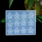 12 Constellations UV Crystal Epoxy Resin Mold DIY Keychain Necklace Pendant Mold