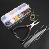 12 Grid Jewelry Making Accessories Set for DIY Jewelry Findings