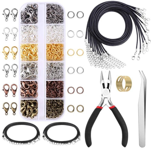 12 Grid Jewelry Making Accessories Set for DIY Jewelry Findings