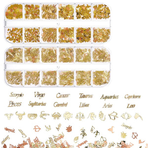 Metallic Resin Filler Letter Constellation for DIY Epoxy Resin Mold