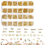 Metallic Resin Filler Letter Constellation for DIY Epoxy Resin Mold