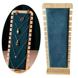 12 Hooks Necklace Bracelet Show Rack Chain Jewelry Display Holder Stand