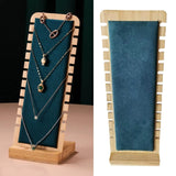 12 Hooks Necklace Bracelet Show Rack Chain Jewelry Display Holder Stand