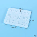 Horoscopes Silicone Casting Molds for DIY Resin Craft
