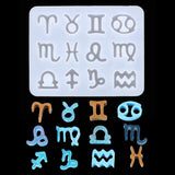 Horoscopes Silicone Casting Molds for DIY Resin Craft