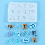 Horoscopes Silicone Casting Molds for DIY Resin Craft