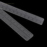 12 Inch Transparent Orthopedic Angle Ruler Plastic Goniometer