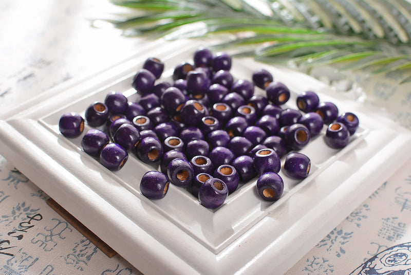 12mm Round Wooden Beads Natural for DIY Bracelets 1000pcs/lot
