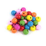 12mm Round Wooden Beads Natural for DIY Bracelets 1000pcs/lot