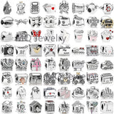 Modern 925 Sterling Silver Women's Jewelry Beads