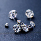0.5CT/1CT Moissanite Birthstone D VVS1 Round Gemstone
