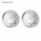 12 Months April Droplet Rock Earrings Studs Silver Earrings For Women