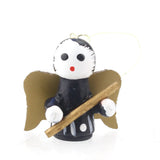12 PCS Christmas Wooden Ornament Mini Hanging Pendants Tree Decorations