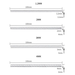 12 Pack Spiral Tightener Ring Size Adjuster for Loose Rings Jewelry Guard