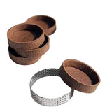 Stainless Steel Tart Rings, Perforated Cake Mousse Ring, Cake Mold