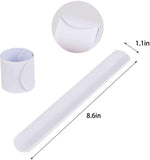 12 Pack Slap Bracelets for Kids DIY School Party Favors Craft Wristband