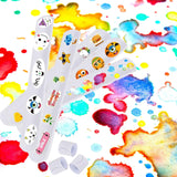 12 Pack Slap Bracelets for Kids DIY School Party Favors Craft Wristband