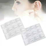 12 Pairs Surgical Steel Ear Studs Earrings Set Medical Ear Piercing Kits