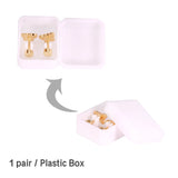 12 Pairs Stainless Steel Colorful Earrings Women