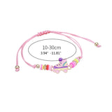 12 Pcs Adjustable Woven Bracelets for Fairy Party Decor