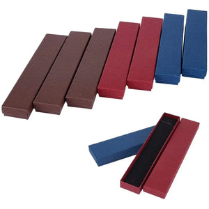 12 Pcs Cardboard Jewelry Box Packaging for Ring Necklace Bracelets Bangles Cases