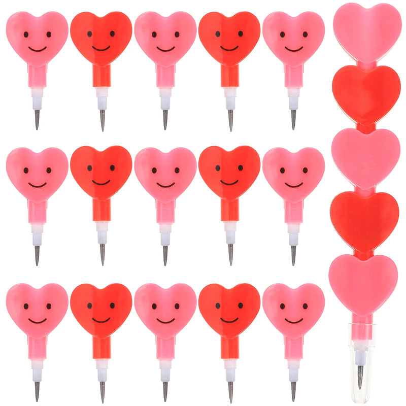 12 Pcs Gingerbread Man Christmas Snowman Pencils Cartoon Novelty Gift