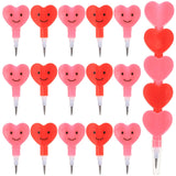 12 Pcs Gingerbread Man Christmas Snowman Pencils Cartoon Novelty Gift