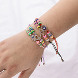 12 Pcs Boho Resin Animal Bracelet Set Women Men Adjustable Jewelry Gift