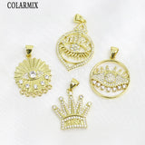 12 Pcs Mix Shape Jewelry Charms Pendant 7504