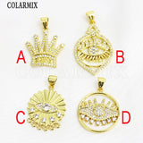 12 Pcs Mix Shape Jewelry Charms Pendant 7504