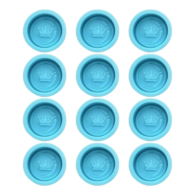 12 Pcs International Chess Epoxy Resin Mold Checkers Silicone Mould DIY
