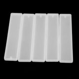 12 Pcs/Set Silicone Bookmark Mold DIY Epoxy Resin Jewelry Making