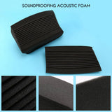 12 Pcs Sound-Absorbing Foam Board, Trap Wedge Shape Brick