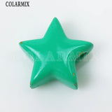 12 Pcs Enamel Star Pendant Charms for Necklace Making