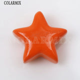 12 Pcs Enamel Star Pendant Charms for Necklace Making