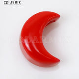12 Pcs Crescent Pendant Charms for Necklaces