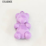 12 Pcs Tiny Pendant Bear Mix Necklace Jewelry Gift