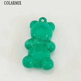 12 Pcs Tiny Pendant Bear Mix Necklace Jewelry Gift