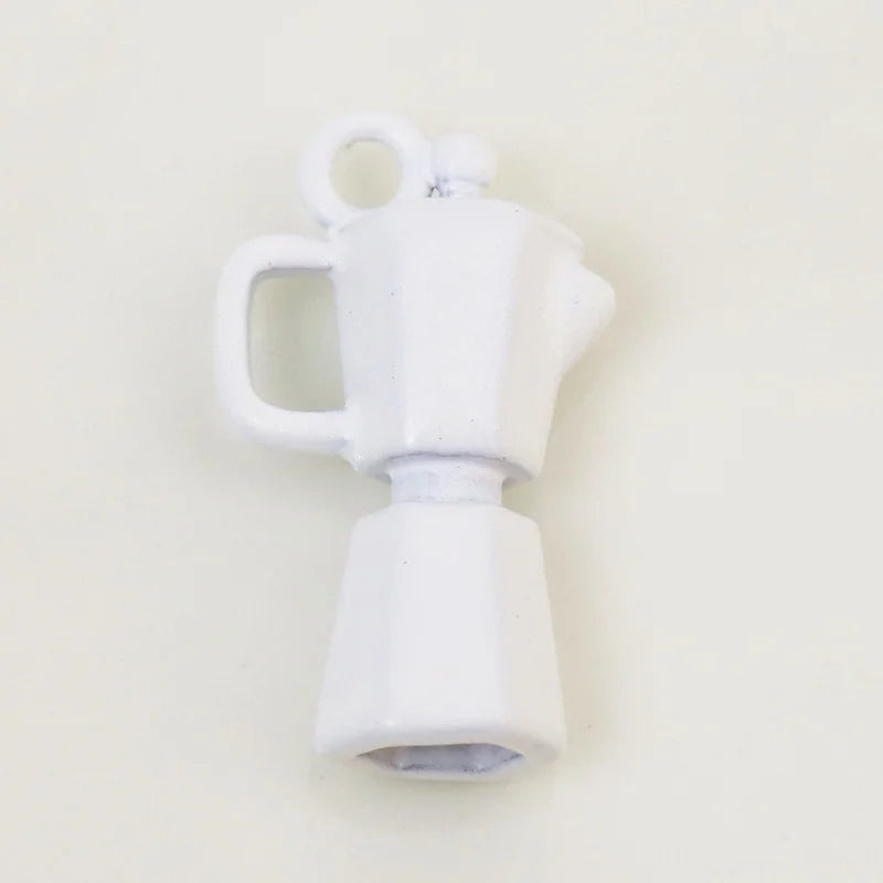 12 Pcs Spray Paint Bottle Pendant Charms Mix Jewelry Charms 8557