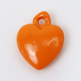12 Pcs Heart Pendant Charms Mix Jewelry for Necklace Making